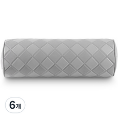 가온 오니핏 헤드레스트 목쿠션, 6개, 웜그레이