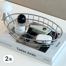 efactory Judy N 多用途鐵製鋼製籃子, 銀色, 2個