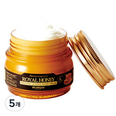 스킨푸드 로열허니 에센셜 퀸스 나이트크림, 63ml, 5개