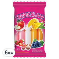 COCON 트로피칼 아이스바 10p, 450ml, 6개