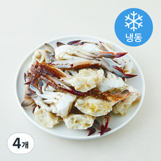 The더착한 절단꽃게3L (냉동), 4개, 900g