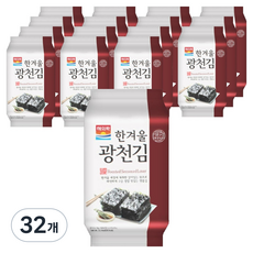 해의락 한겨울 광천김, 5g, 32개 5g, 32개