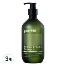 퓨어블 보타닉 셀 케어 너리싱 샴푸, 3개, 500ml