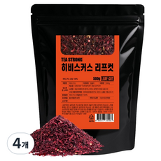 티스트롱 히비스커스 리프컷 벌크, 500g, 4개, 1개입