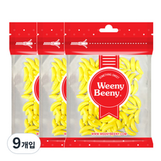 위니비니 바나나향 헤드 캔디, 50g, 9개