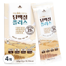 산마을 단백질 플러스 7p, 245g, 4개