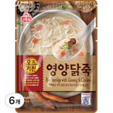 오즈키친 영양닭죽, 450g, 6개
