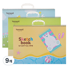 Tamsaa 附提把素描本 130g, 30張, 8開, 9個