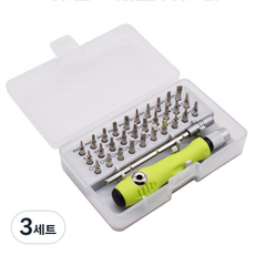 가정용 미니 드라이버 비트 수공구 세트, 3세트