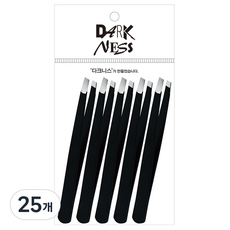 Darkness 高級鑷子, 混合顏色, 25個