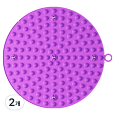 Allincell 每日足部指壓墊 56 x 56 cm, 2個, 紫色