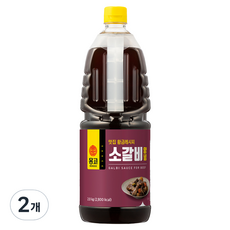 MONGGO FOODS INC. 名店黃金食譜牛小排醃醬, 2kg, 2個