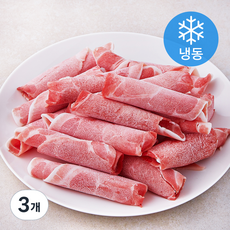 동원 스페인산 5초구이 대패목살 (냉동), 400g, 3개