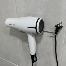 하이엉클 스테인리스 접착식 드라이기 거치대, 혼합색상, 1개