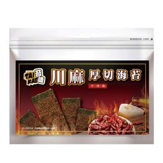 苔嗑 厚切海苔 川麻風味, 45g, 1包