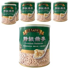 元歲本舖 特級燕麥, 900g, Premium Oatmeals, 6罐