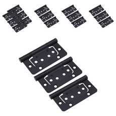 房門用 4吋 簡易鉸鏈 黑色, 18個