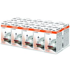 OSRAM 歐司朗 經典鹵素原廠霧燈燈泡, 10個, 混合色, H8