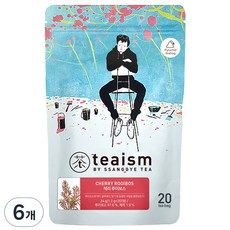쌍계명차 체리 루이보스 티백, 1.2g, 20개입, 6개