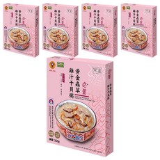 禎祥食品 黃金蟲草雞汁干貝粥, 350g, 5盒