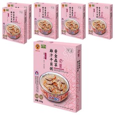 禎祥食品 黃金蟲草雞汁干貝粥, 350g, 6盒