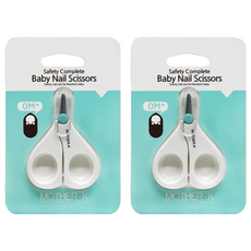 마더케이 신생아 손톱가위, 흰색, 2개
