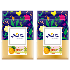 High Tea 伂橙 果乾茶 洋甘菊柚香綠茶包 Set, 含柳橙果乾, 7g, 8包, 2袋