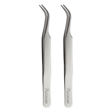 PICCASSO 畢卡索 彎頭鑷子, 單一顏色, 2個