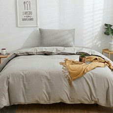 Annette 台灣製 素色舒柔棉床包枕套組