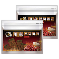 苔嗑 厚切海苔 川麻風味, 45g, 2包