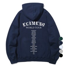 엘리메노 남녀공용 EL 투어리스 쭈리 후드티셔츠 ELH0369