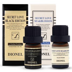 Secret Iove女性私密處香氛護理油 黑色款 5ml+海洋櫻花款 5ml, 1套