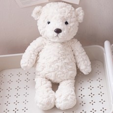 아이끌레 보들 동물 캐릭터 봉제인형, 35cm, 화이트곰돌이, 1개
