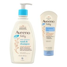 Avinobaby 每日保濕洗髮水 354ml + Dermexa Ato Cream 206g 套組, 1組