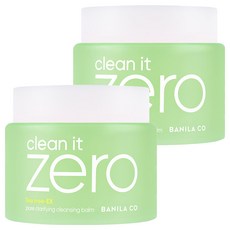 BANILA CO 芭妮蘭 Zero零感肌瞬卸凝霜 毛孔潔淨款, 180ml, 2罐