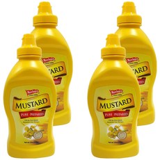 모어하우스 머스타드 오리지널, 538g, 4개