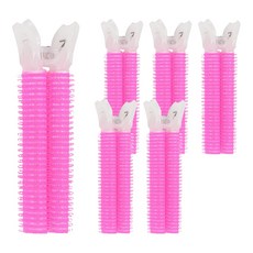 Velotti 根卷夾式髮捲 2 包, 粉色, 6組