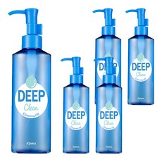 A'pieu 深層清潔卸妝油, 160ml, 5瓶