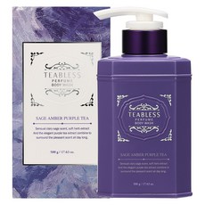 TEABLESS 香氛沐浴乳 紫茶花木香, 500g, 1個