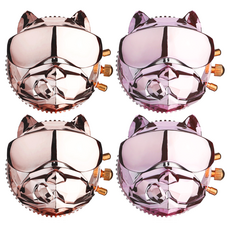 DeBen 車用芳香劑 夾式 仲夏之夜 鏡面 24k 金 + 粉色組合, 2套