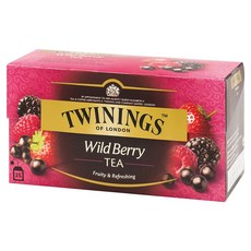TWININGS 唐寧茶 綜合野莓茶, 2g, 25包, 1盒