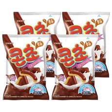 크라운 콘초 초코가나슈, 66g, 4개