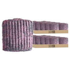 E.dot 免加清潔劑強效去汙鋼絲刷 鋼絲棉材質 湖綠棕色, 10個, 2盒