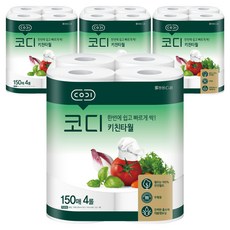 코디 키친타월, 150매, 16개