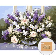 아트조이 DIY 명화그리기 가로형 50 x 40cm, 화창한날의오후, 1개