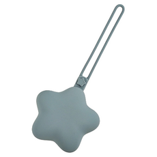 인아트 유모차 걸이 실리콘 별 모양 공갈 젖꼭지 보관함, 더스티 블루, 1개