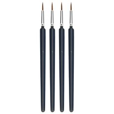 極細筆刷 14, 4個, 14 1號