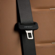 벤딕트 안전벨트클립 커버, 블랙, 2개