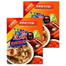 Wonderful Foods 萬事福 韓式泡菜酸辣濃湯 2入, 106g, 1袋