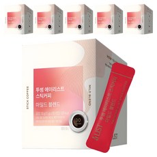 aLIST 투썸 에이리스트 마일드 블렌드 스틱 원두커피믹스, 1.1g, 30개입, 6개